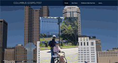 Desktop Screenshot of columbusgospelfest.org